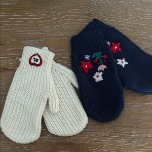 Boden and Ralph Lauren girl’s mitten